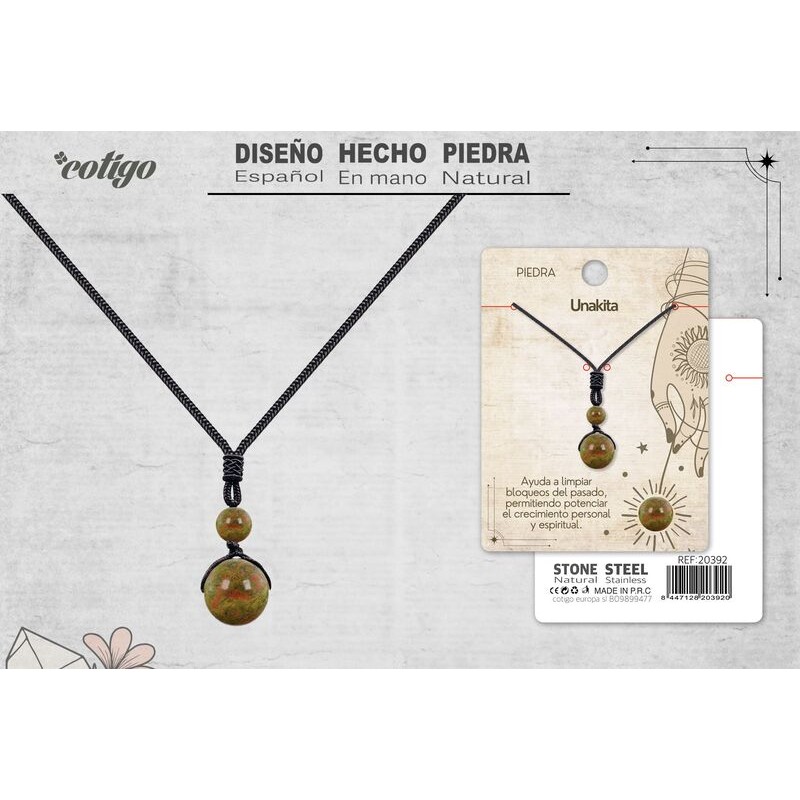 Colgante De Unakita De Bola 14 mm